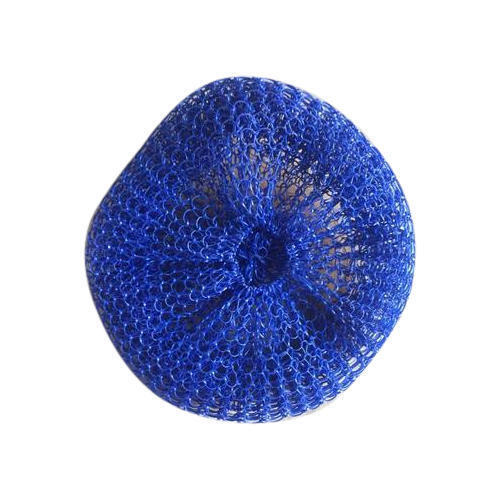 Blue Plastic Scrubber For Dish Wash