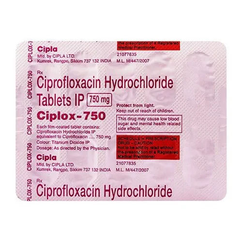 Ciplox 750 MG Tablets