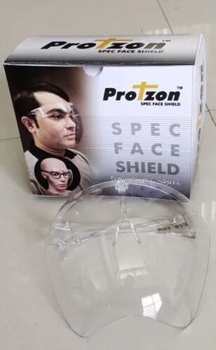 Crystal Clear Vision Reusable Washable Premium Design Maintenance Free Spec Face Shield Application: Agriculture