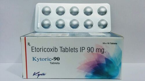 Kytoric-90 Etoricoxib 90 MG Painkiller Tablet, 10x10 Alu Alu