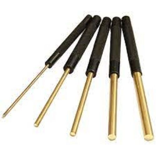Leather Handle Material 4mm Size Stainless Steel DIC Tools Hss Drive Punching Pin 