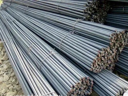 Mild Steel Round Tmt Bars Used For Building Construction Work Hardness: Rigid