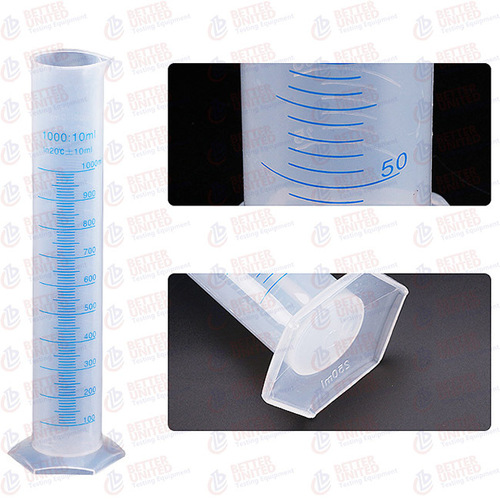 PP Transparent Plastic Measuring Cylinder