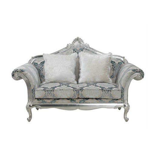 Printed Indoor Environmental Friendly Silver Sofa Set  Hardness: Soft