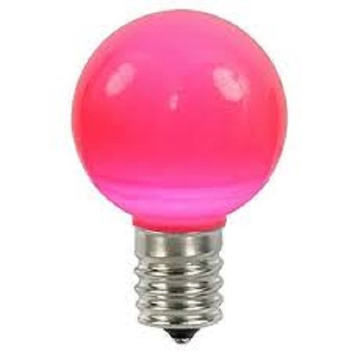 Round Shape 15 Watt Multicolored LED Light - Plastic, Medium Size, White (2700-3000 K), 240 Volt, B22 Base, 5 to 9 Power Factor