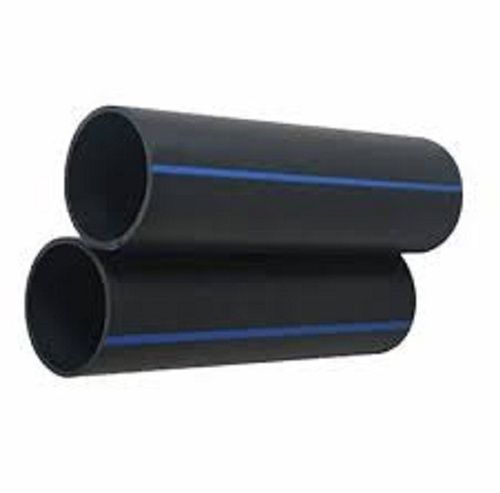 Black Round Shape 110 Mm Size Underground Length 6 M Hdpe Pipes