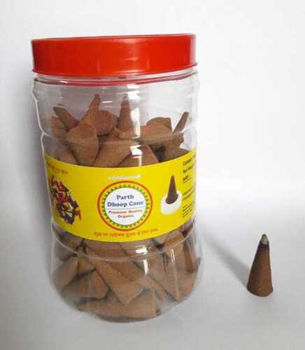 100% Pure And Aromatic Dhoop Cones For Temple And Home