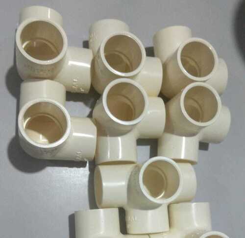 3 Way And 4 Way Cpvc Pipe Fitting, Round Shape