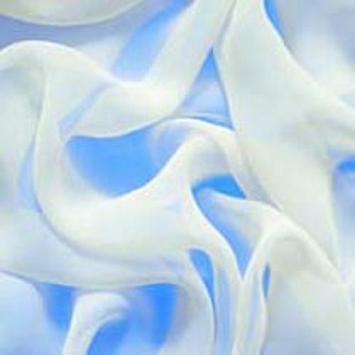 Breathable And Soft Pure Chiffon Lightweight Plain Dyed Fabric For Making Dresses