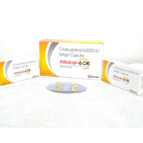 Cholecalciferol 60000 IU Softgel Capsules