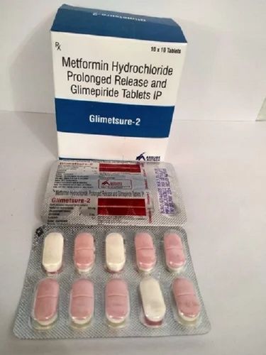 Glimepiride Metformin Hydrochloride Tablets General Medicines