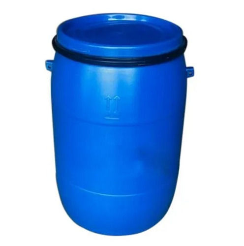 Black Lightweight Cylindrical Shaped Leakage Proof Plastic Barrel Open Top Drum