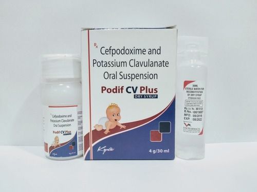 Podif Cv Plus Cefpodoxime And Potassium Clavulanate Oral Suspension