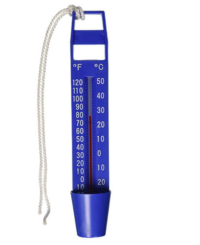 Reliable Service Life Plastic And Glass Swimming Pool Thermometer (5 X 5 X 19 Centimeter)