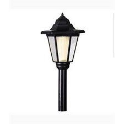 Sun Light Power Supply Black Ceramic Led Solar Garden Light Size: Standard