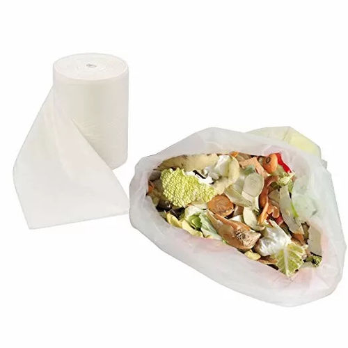 40% Biobased Biodegradable Food Packaging Bags On Roll EN 13432 Standard