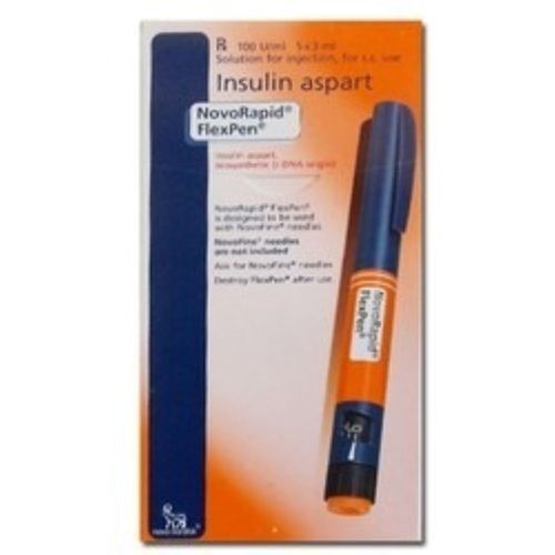 97% Pure Clear And Colorless Insulin Aspart Novo Rapid Flex Pen  Cas No: 160337-95-1