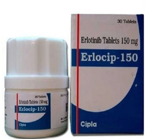 Washable Erlotinib Tablets 150Mg, 30 Tablets Bottle Pack