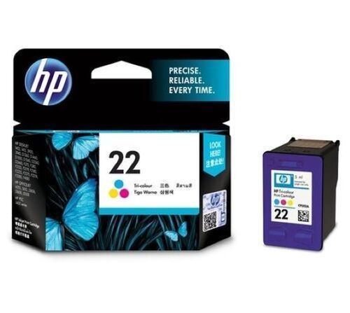 Hp 22 Tri-Color Inkjet Print Cartridge C9352aa