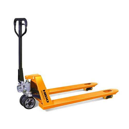 Durable Manual Hydraulic Trolley For Heavy Items Moving Goods, 3 Wheels