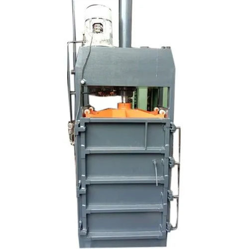 High Performance Mild Steel Hydraulic Pet Bottle Scrap Baling Press, 2 Horse Power