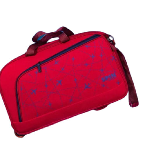 Multi Color Printed Pattern Polyester Material Duffle Bags For Travel