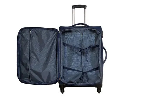 Polyester Material Lever Lock Trolley Bags - Feature: Durable
