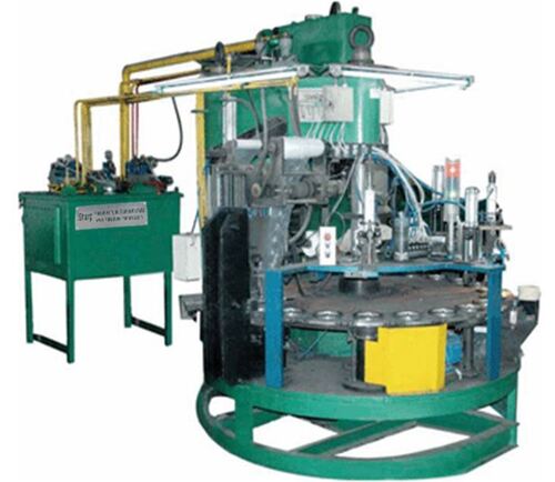 Resin Grinding Wheel Moulding Press Machine With Capacity 4200-4800pcs/ 8 hour