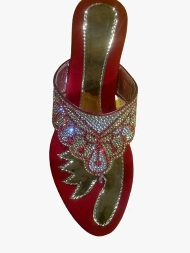 Golden Canvas Ladies Partywear Heels Sandals, Size: 8 at Rs 280/pair in New  Delhi