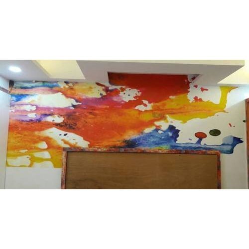 Waterproof Type Printed Interior Design Wallpaper For Room Decoration