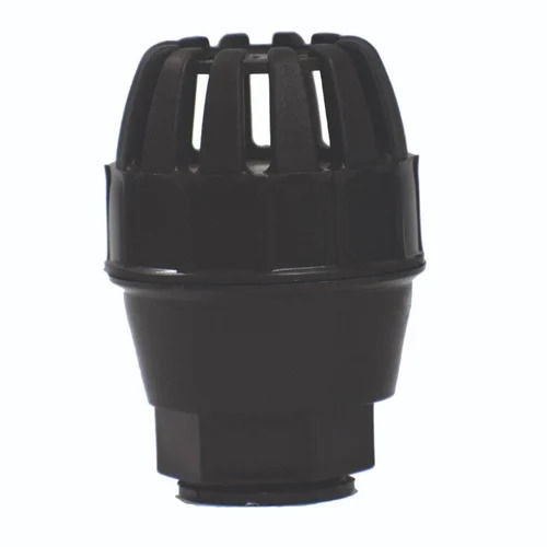 1 Inch Plastic Glossy Surface Finished Premium Design Threaded Foot Valve