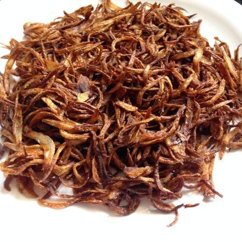 100% Organic Brown Sliced Healthy Hygienically Packed Fried Onion