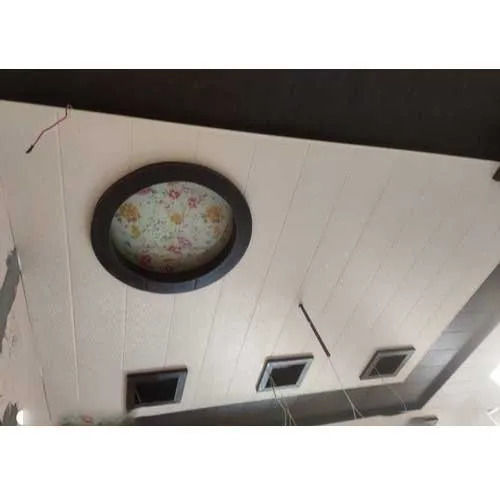 5 To 7 Mm Thick Pvc Designer Ceiling Panel For Decoration Uses