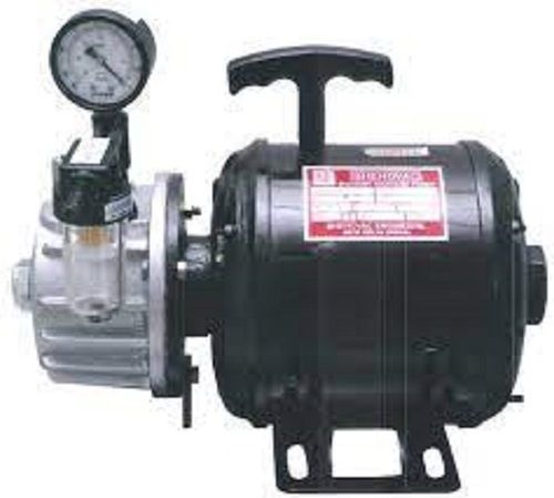 Black Cast Iron Single Stage 4 Inch Height Block Vacuum Pump Power: Electric