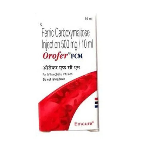 Orofer FCM Ferric Carboxymaltose Injection 500mg/10ml For IV Injection/Infusion