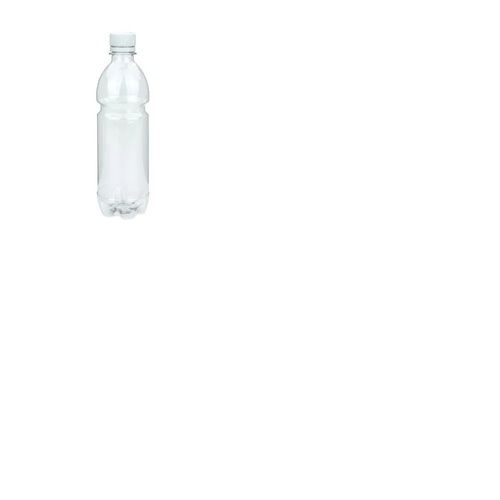 Transparent Empty Mineral Water Bottle