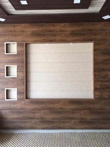 Golden Waterproof Type Pvc Decorative Wall Panel For Residential Uses