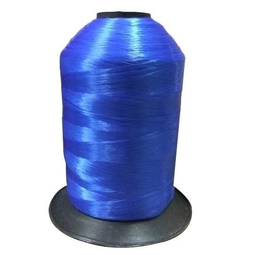 100% Pure Polyester Blue Bag Closing Thread, Length 1000 Meter