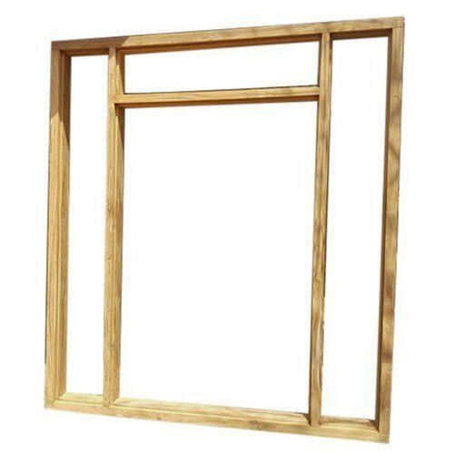 Brown Plain Solid Wood Type Door Frames, Size 80 Inches