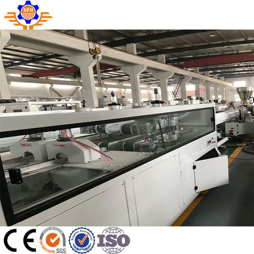 Full Automatic 80KW 80-150MM Plastic PVC Pipe Extrusion Line