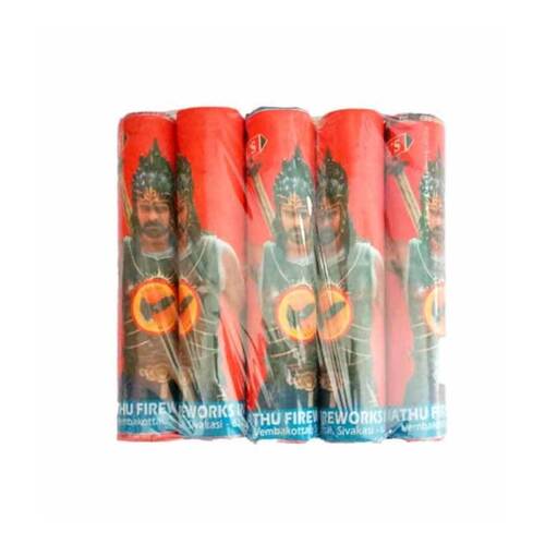 Diwali One Sounded 5 Inch Bahubali Crackers ( 5Pcs/Pocket )