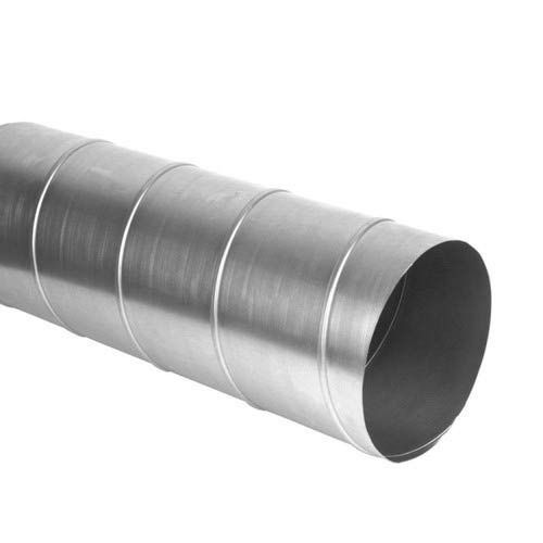 Grey Round Shape 0.4 Mm To 15 Mm Thickness Spiral Pipe Fittings