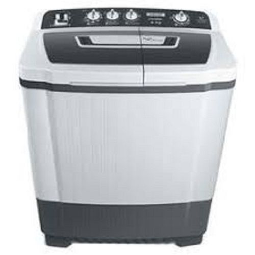 White And Grey Semi Automatic Washing Machine