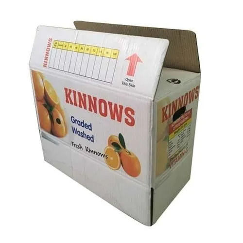 20x10x12inch 5mm Rectangular Shape Kinnows Packaging Corrugated Paper Box