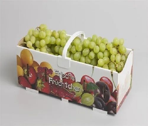 4-6 mm Triple Wall 7 Ply Grapes Packing Corrugated Paper Box