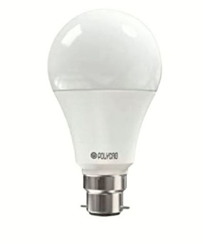 9 Watt 220 Volt 50 Hertz Dome Shaped Cool Day Light Polycab Led Bulb Body Material: Aluminum