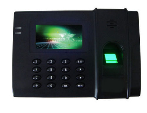 Aluminum And Plastic Fingerprint Recognition Biometric Attendance Machine