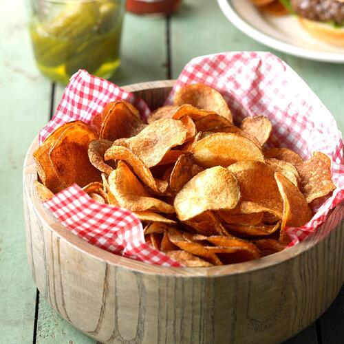 Fried Tomato Chilli Sweet Potato Chips