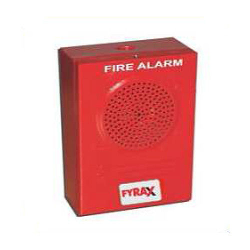 Long Life Span Reliable Nature Wall Mounted Rectangle Mild Steel Fire Alarm Hooter