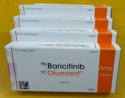 Olumiant Baricitinib Tablets 4mg, 7 Film Coated Tablet Strips Pack